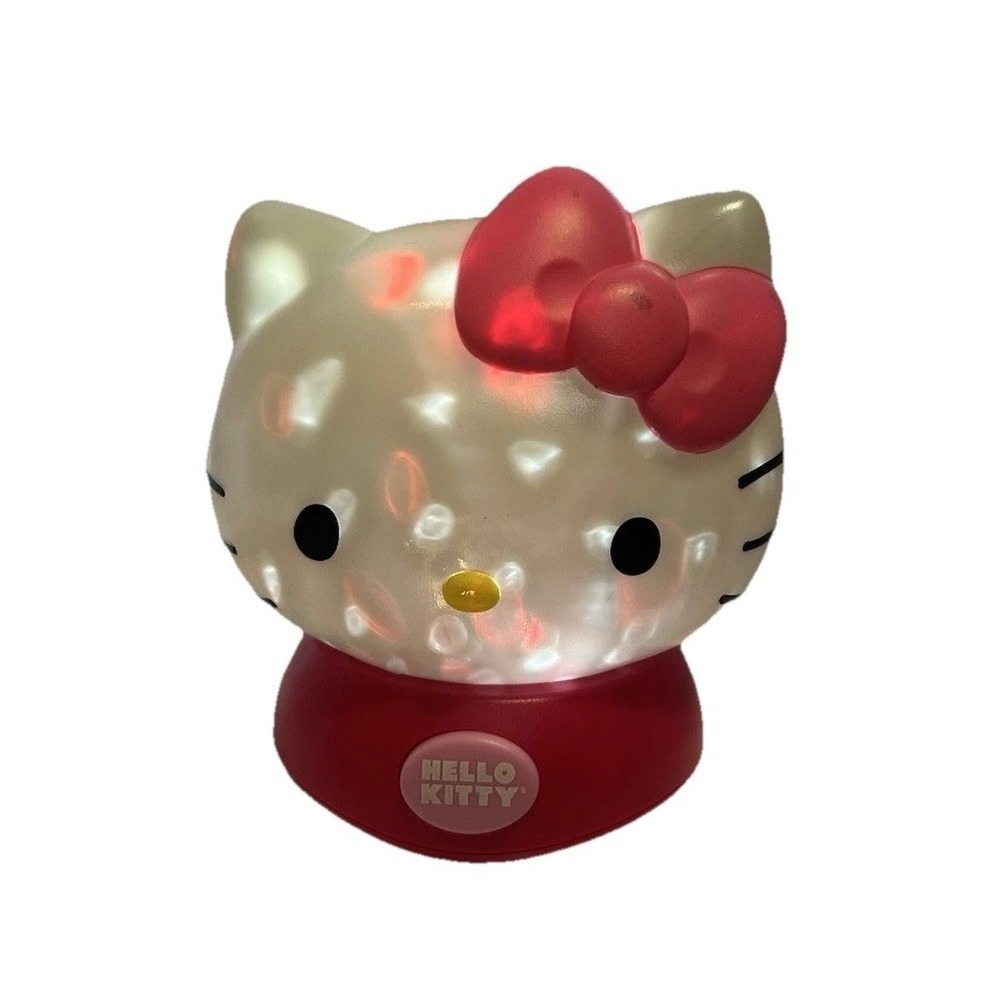 Hello Kitty LED Color Change Starlight Projector Night Light, Sanrio, Works